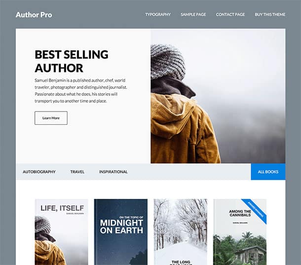 Author Pro Theme