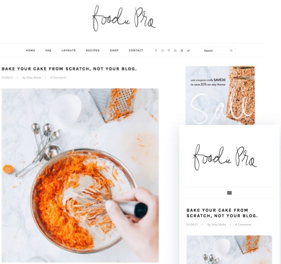 Foodie Pro Theme