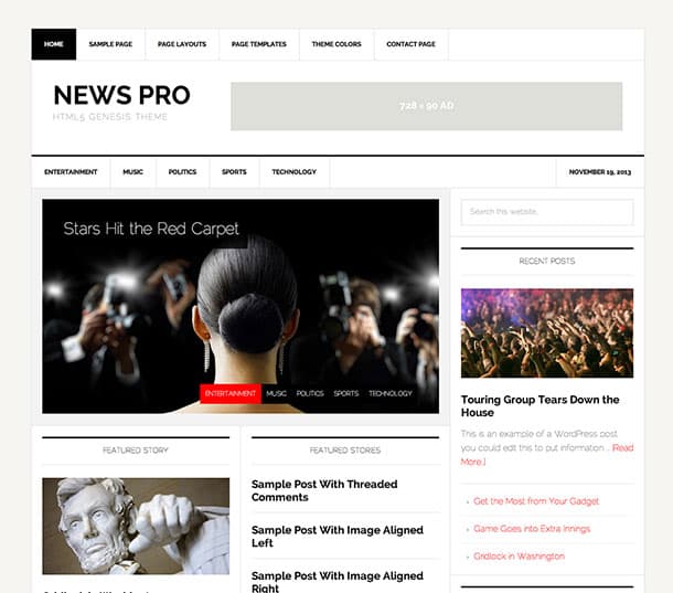 News Pro Theme
