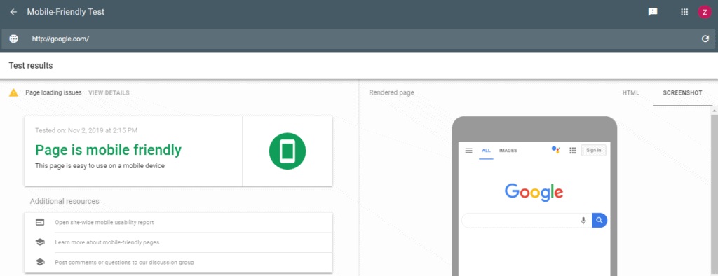 mobile-friendly-test